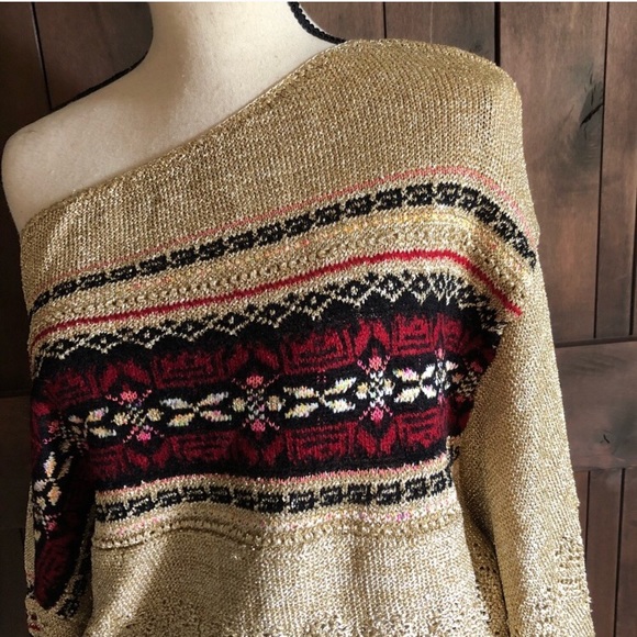 FREE PEOPLE Ski Lake One Shoulder Sweater - Picture 3 of 7